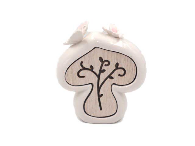 L.porcellana albero c/luce m19163