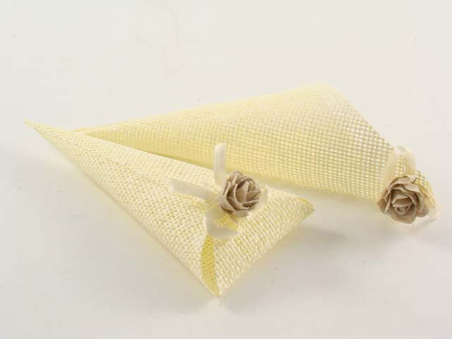 Cono p.confetti ecru m1006e