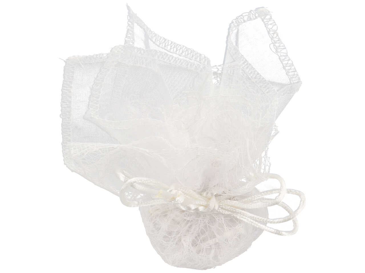 Tulle bianco con tirante