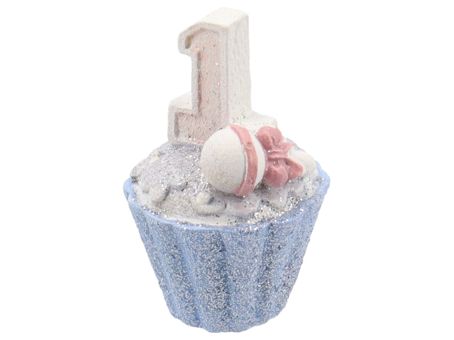 Cupcake 1 resina rosa m29391
