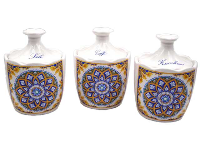 L.positano barattoli 3 pezzi 82022
