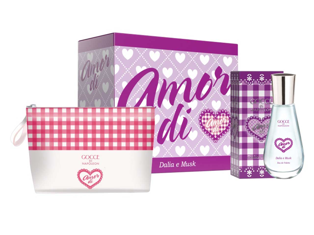 Gocce set amor di dalia eau de toilette 30ml + pochette