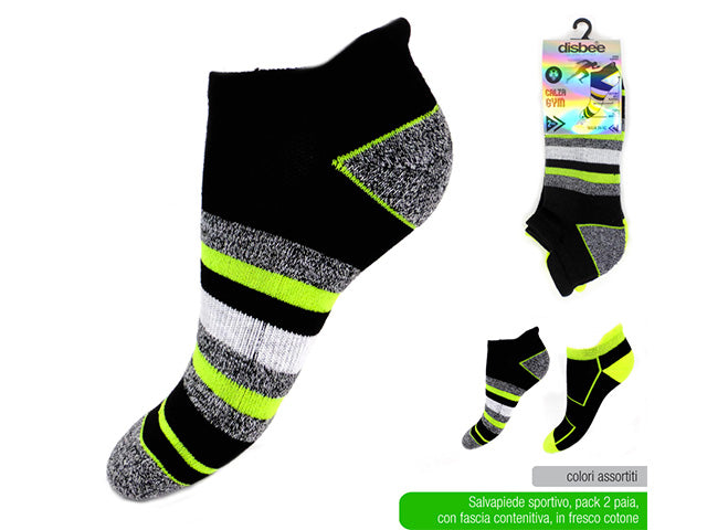 Calza gym 2 pezzi tg.39-42 cal4751a