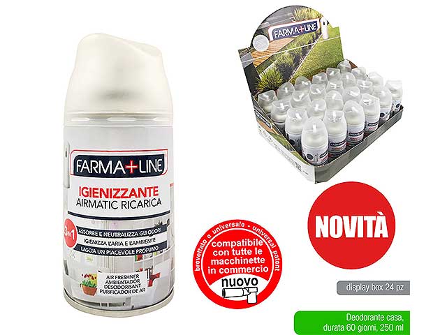 Deo ambiente igienizzante 250ml deo5133a