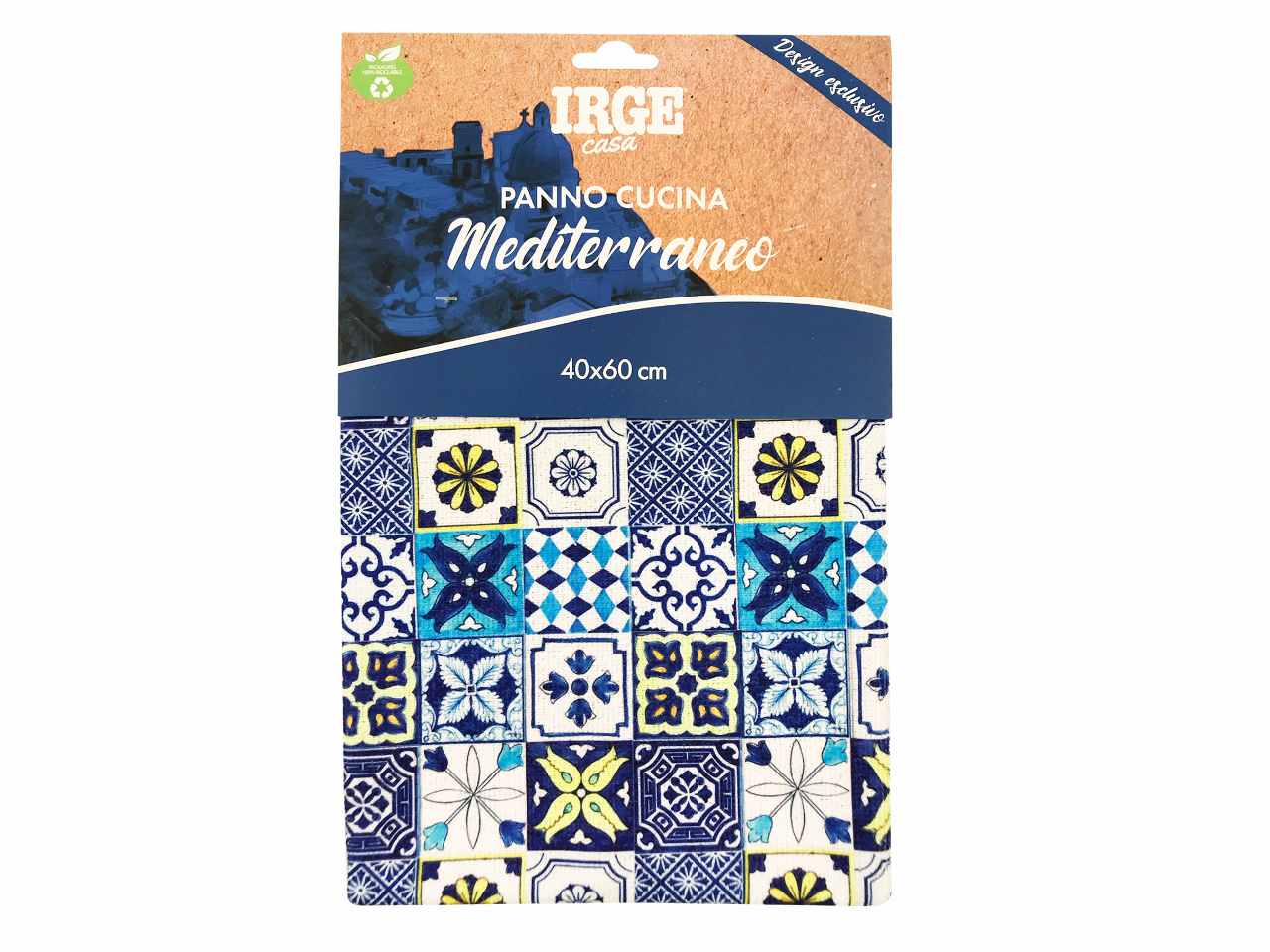 L.mediterraneo panno cucina pan5218a