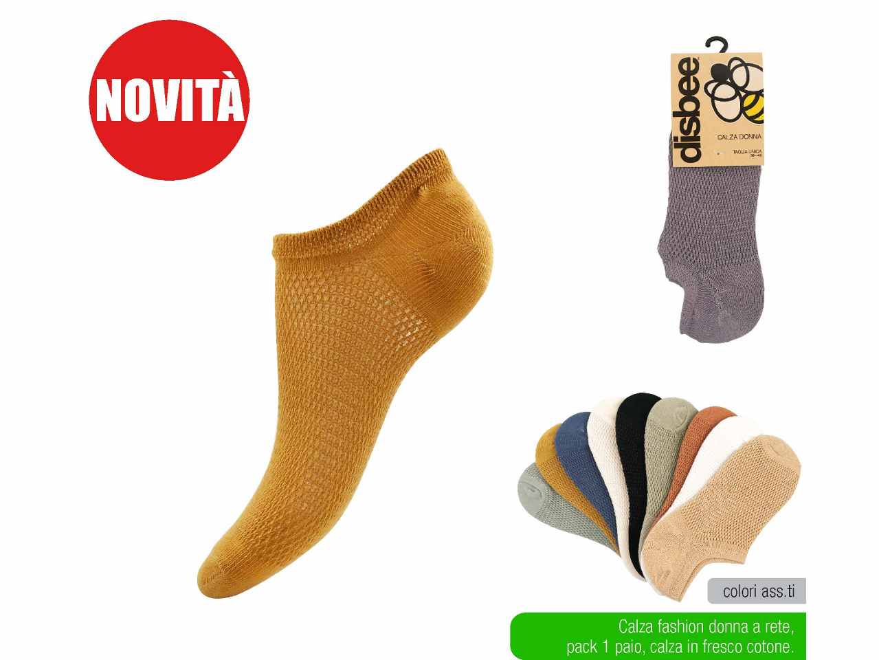 Calza donna rete tg.36-41 cal5422a