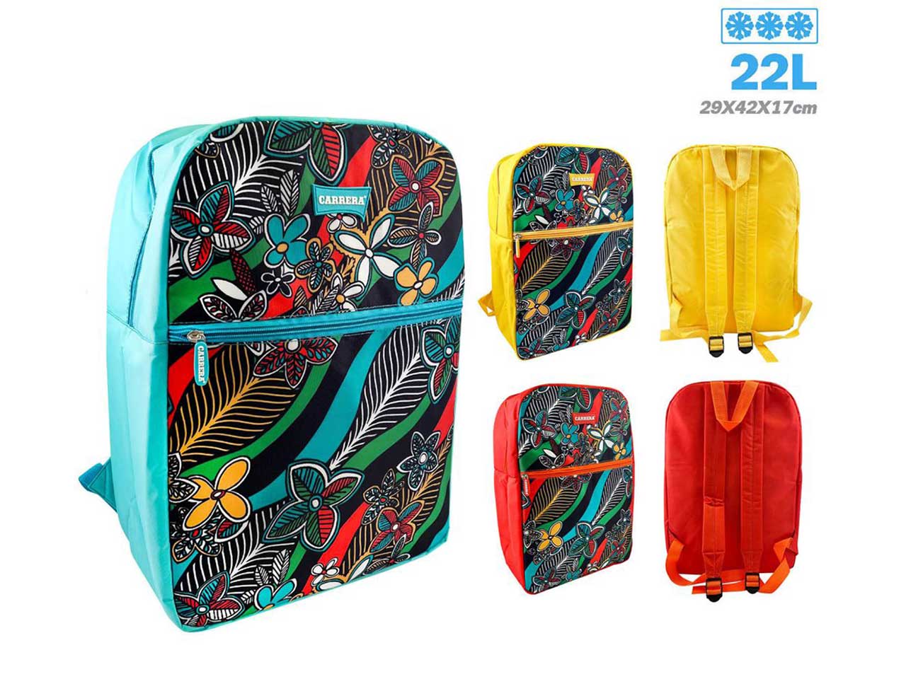 Linea kenya zainetto termico carrera 22l 29x42x17cm