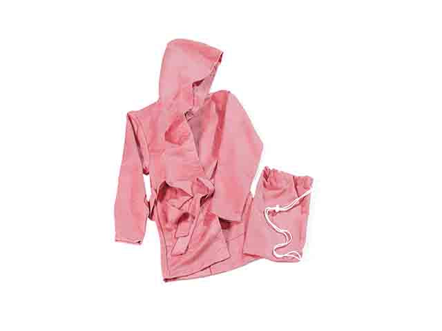 Accappatoio bimba rosa a5mis 150gr 5284