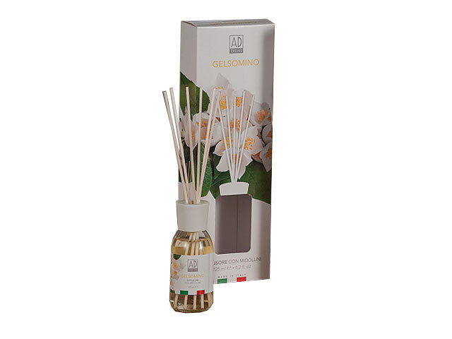Diffusore con bastoncini 125ml gelsomino 55954