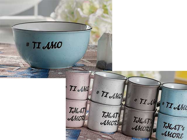 Tazza ceramica 13x7cm 58583