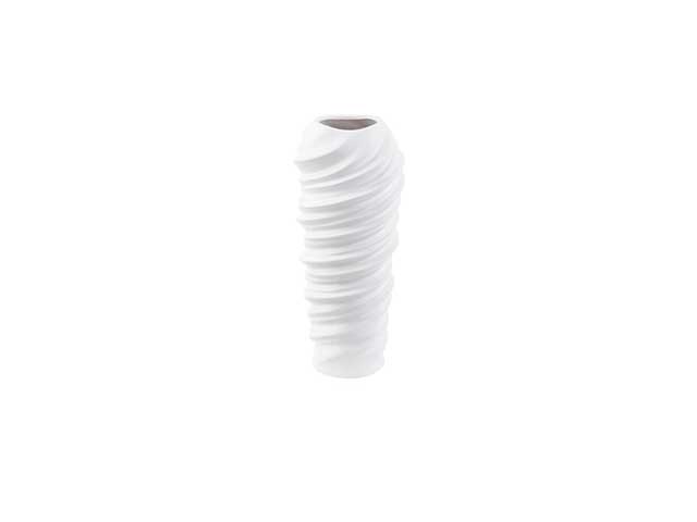Vaso ceramica polka d.14xh32,5 60408