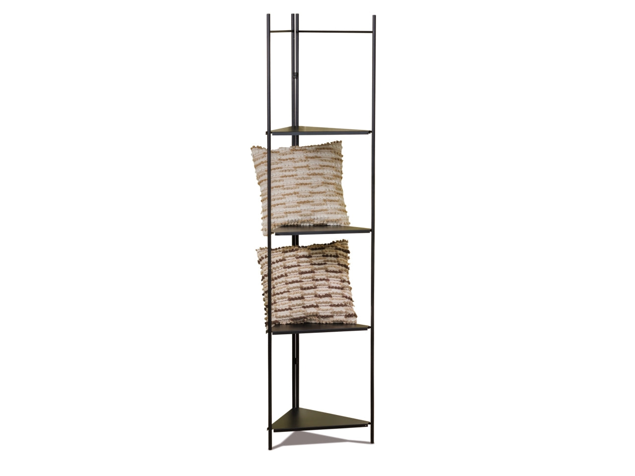 Angoliera di ferro con 4 ripiani 45x45xh.200cm