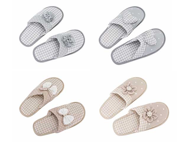 Pantofola antiscivolo tess.37-39 66594