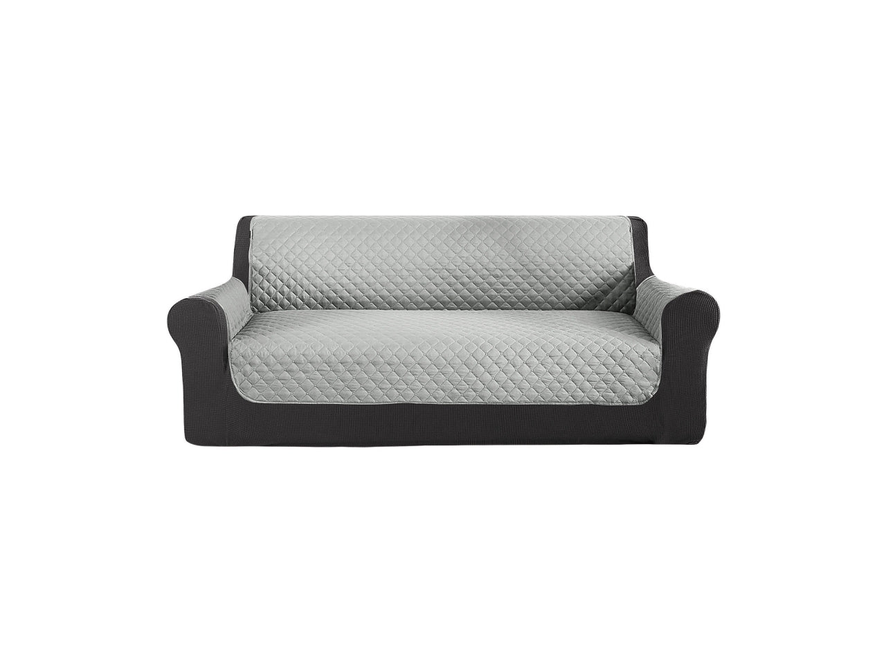 Copridivani 3 posti in poliestere, stile contemporaneo, fantasia monocromatica - disponibile in 3 colori assortiti - Star