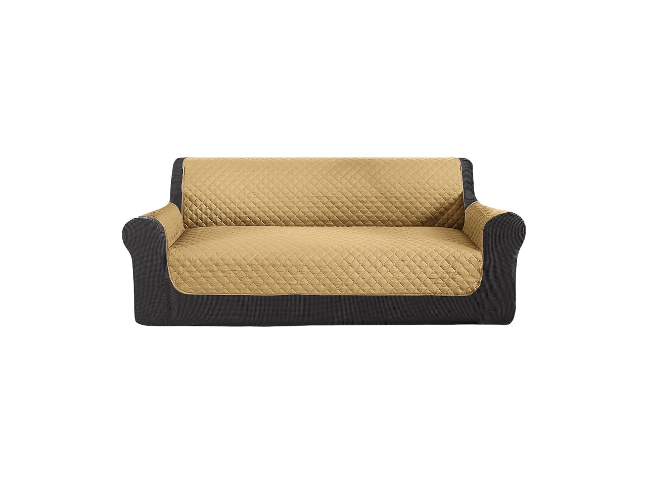 Copridivani 3 posti in poliestere, stile contemporaneo, fantasia monocromatica - disponibile in 3 colori assortiti - Star
