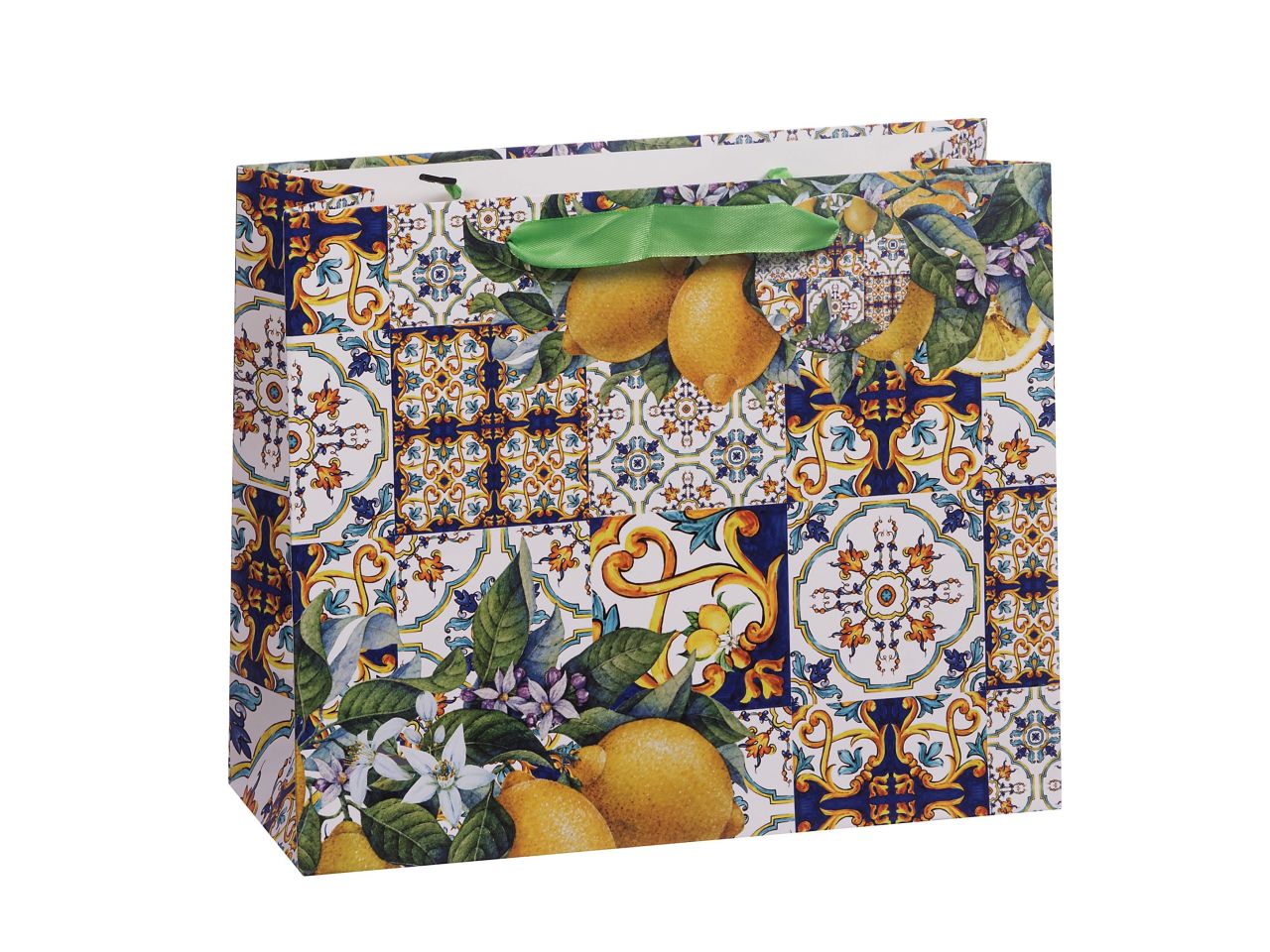 Borsa in carta 31x12xh26cm in 4 decori assortiti