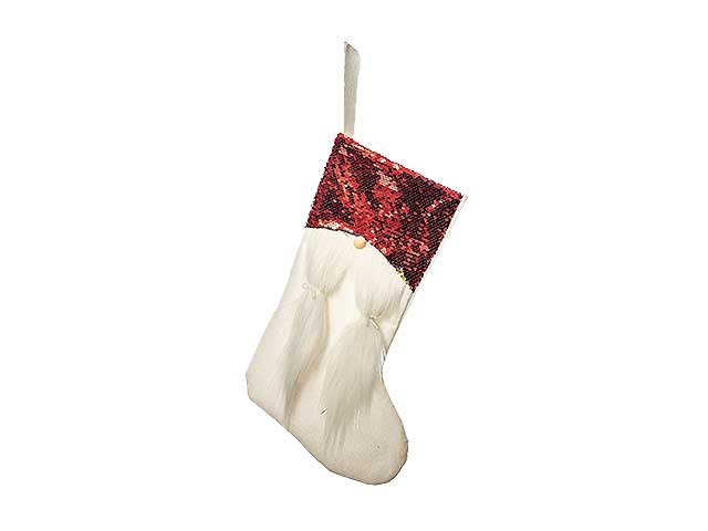 Calza natalizia 27x44cm 71315