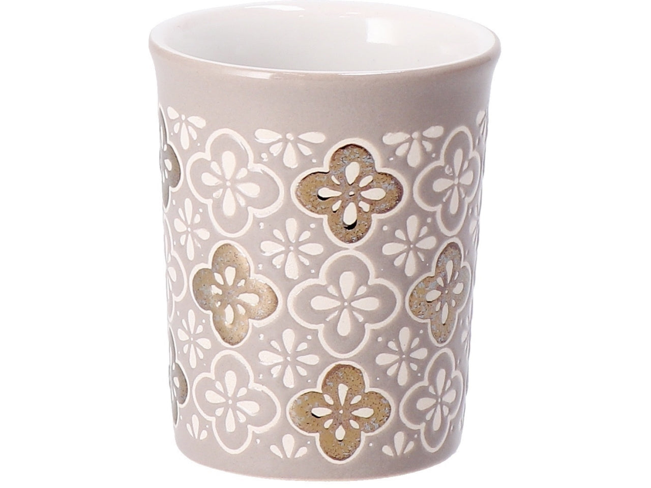 Bicchierino per amaro in ceramica 100ml, fantasia maioliche, stile mediterraneo, multicolor - Star