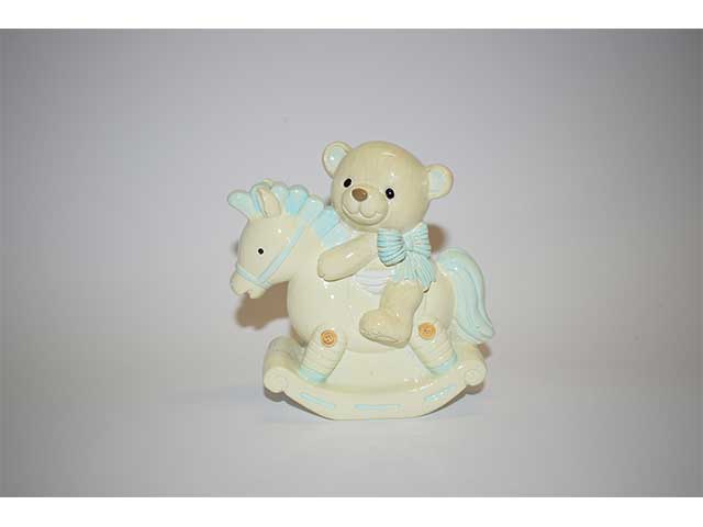 Salvadanaio orsetto celeste ca008023 $