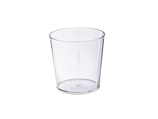 Vaso decor medium d. 18 x 35h clear 48