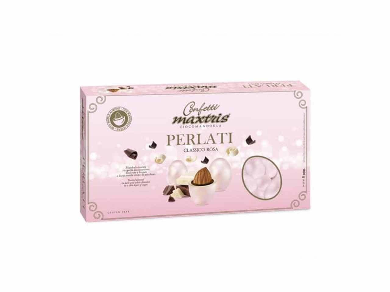 Confetti maxtris perlati rosa 500gr maxperr500