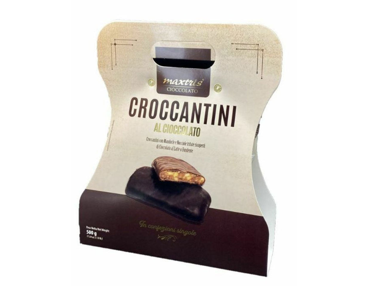 Croccantini maxtris assortiti latte e fondente bag 500gr