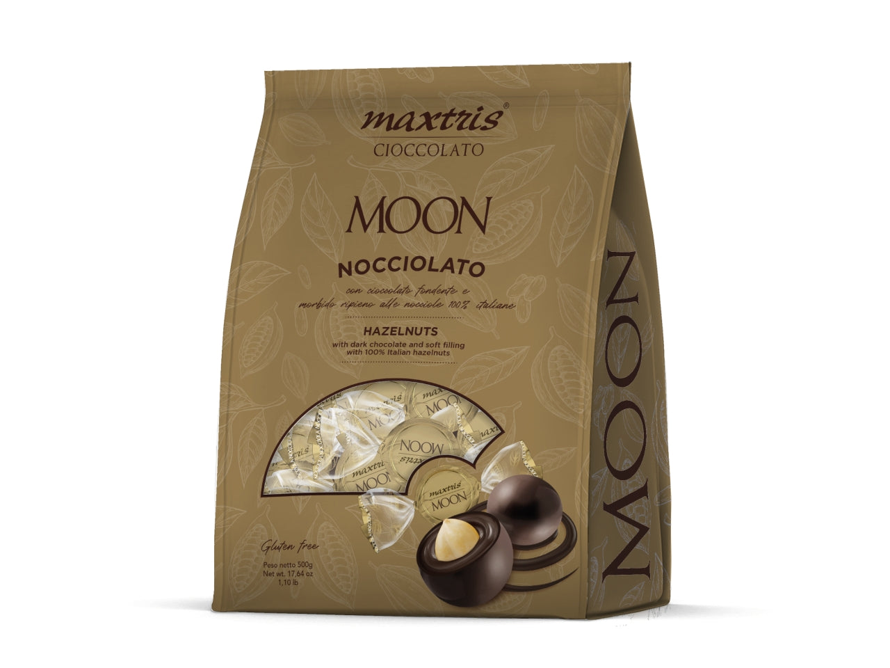 Moon maxtris nocciolato stabilo 500gr, Peso: 500 gr | Maxtris