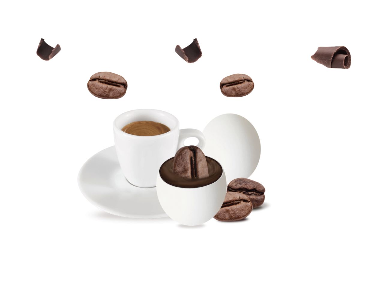 Confetti maxtris white coffe