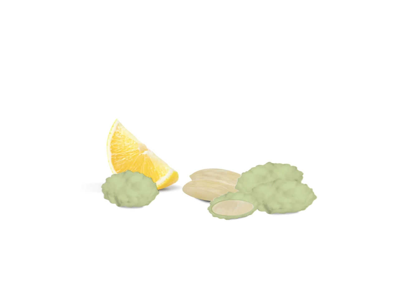 Confetti Maxtris Mandoricci d'Avola verde al gusto limone per bomboniere - Maestri Confettieri - 1kg