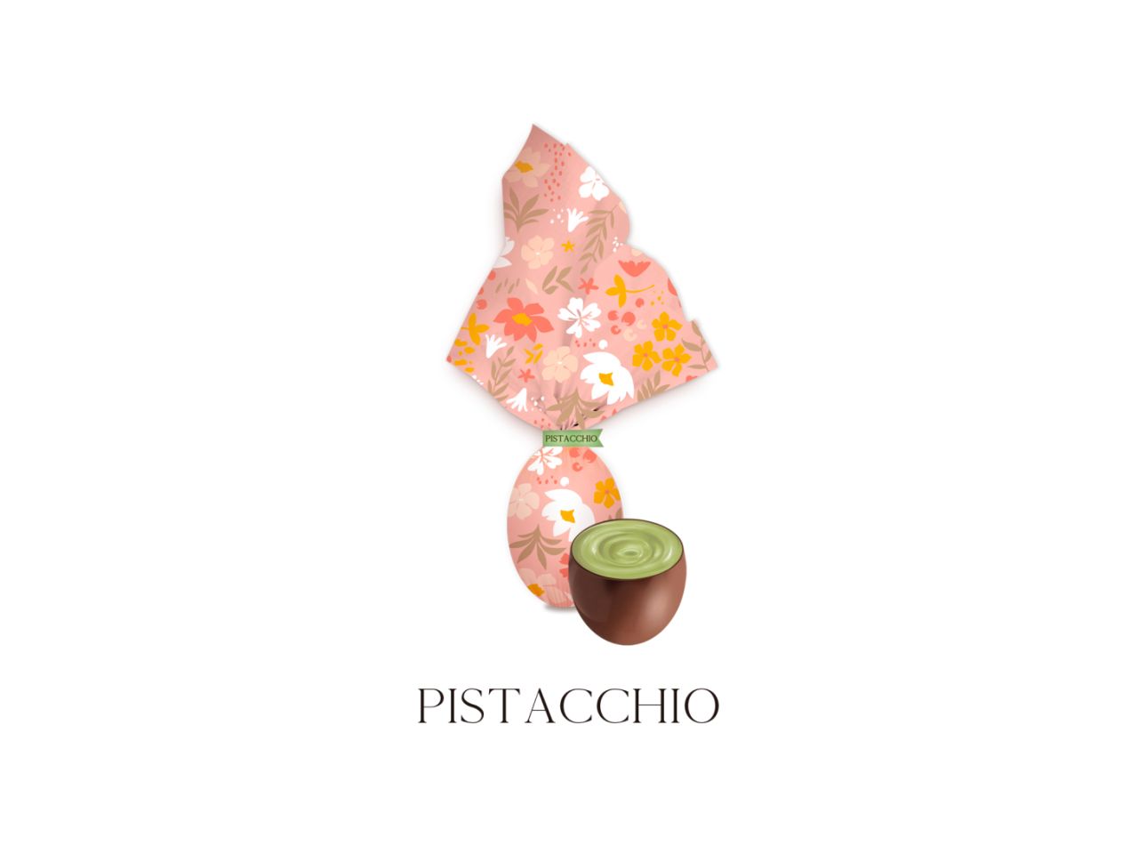 Maxtris ovetti fiocco gusto pistacchio in busta da 1kg