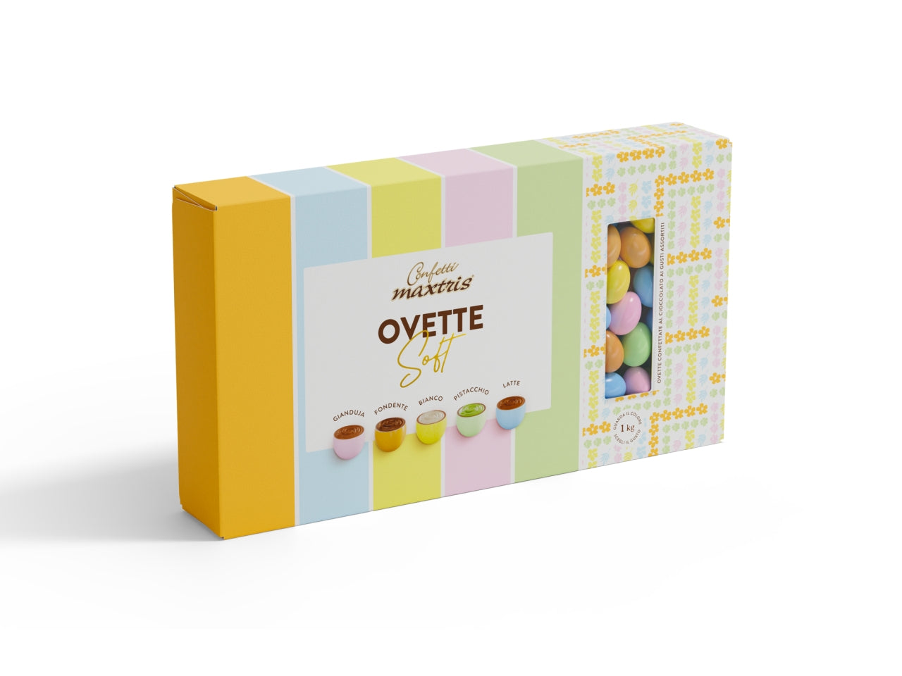 Ovetti fantasy confettate colorate astuccio 1000g