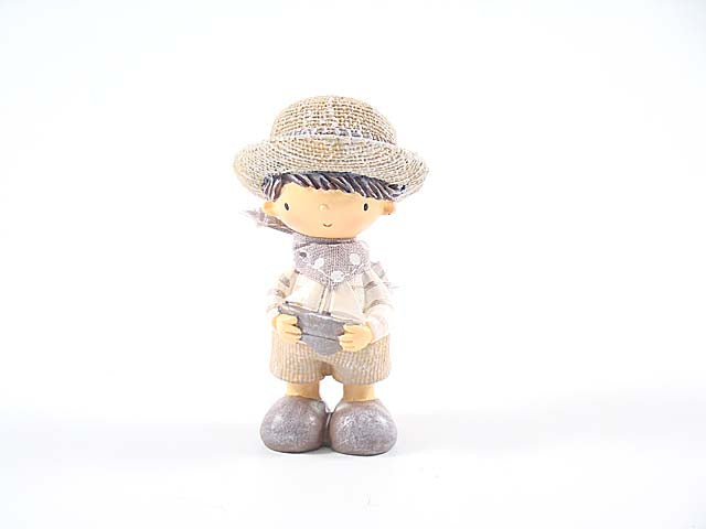 Bimbo c/cappello barchetta 10.2cm pb165