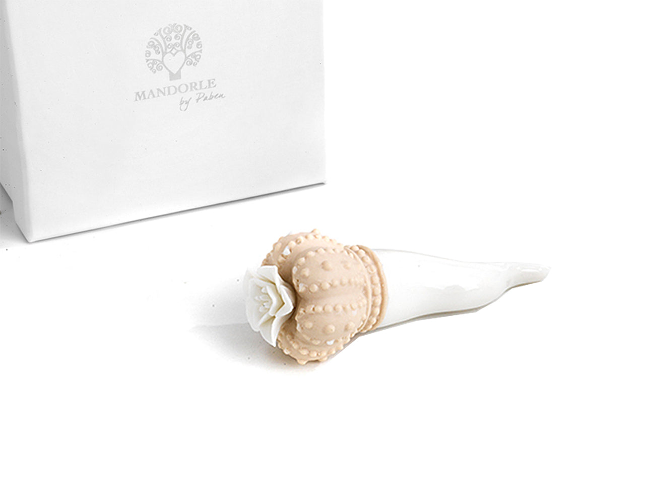 Cornetto p.fortuna beige 8,7cm pb18358