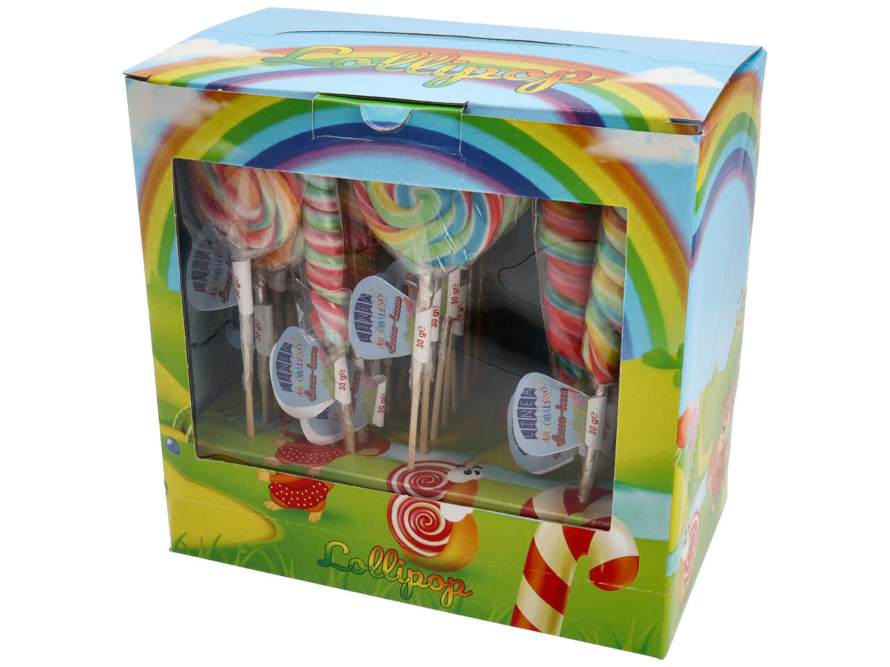 Lecca lecca arcobaleno 30gr