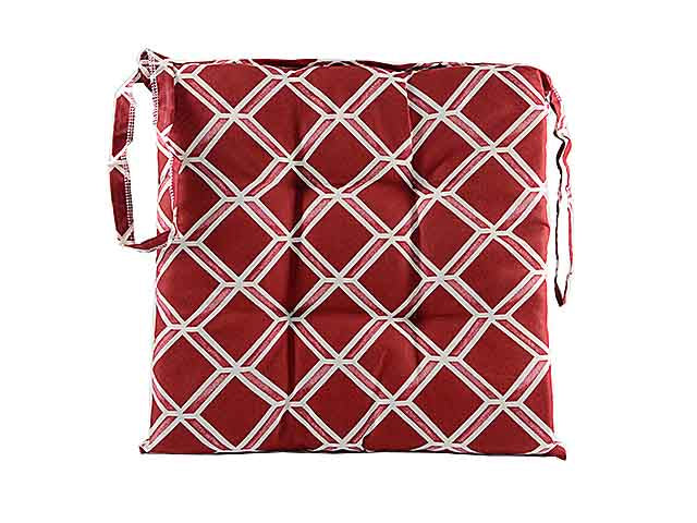Cuscino sedia eco bordeaux 6 pezzi 351 $