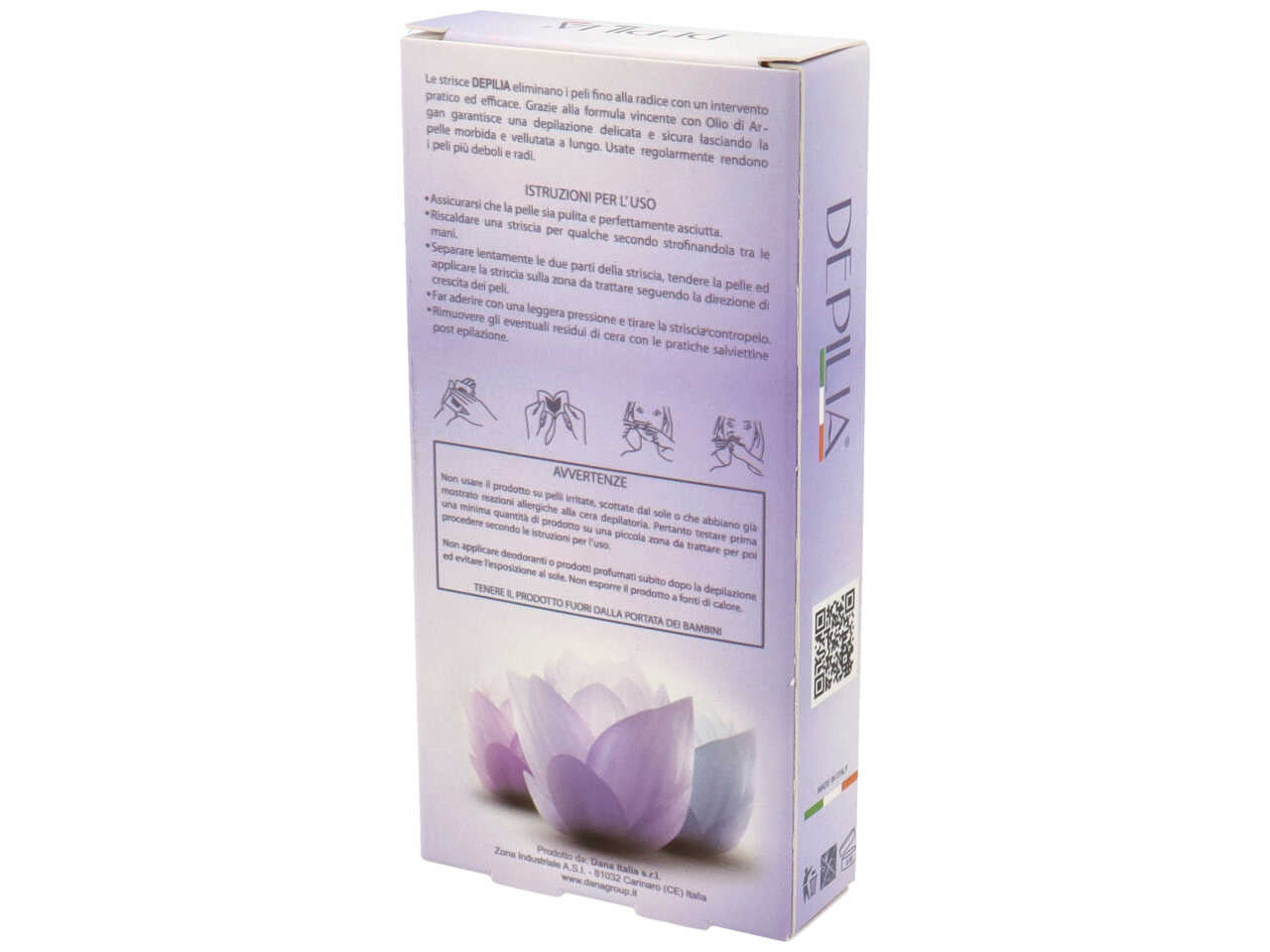 Strisce depilatorie viso argan 251
