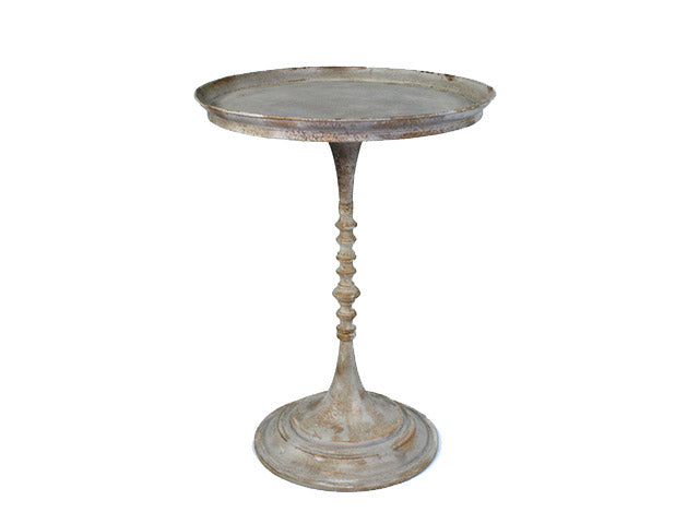Tavolino tondo d.60x82cm metallo 127351