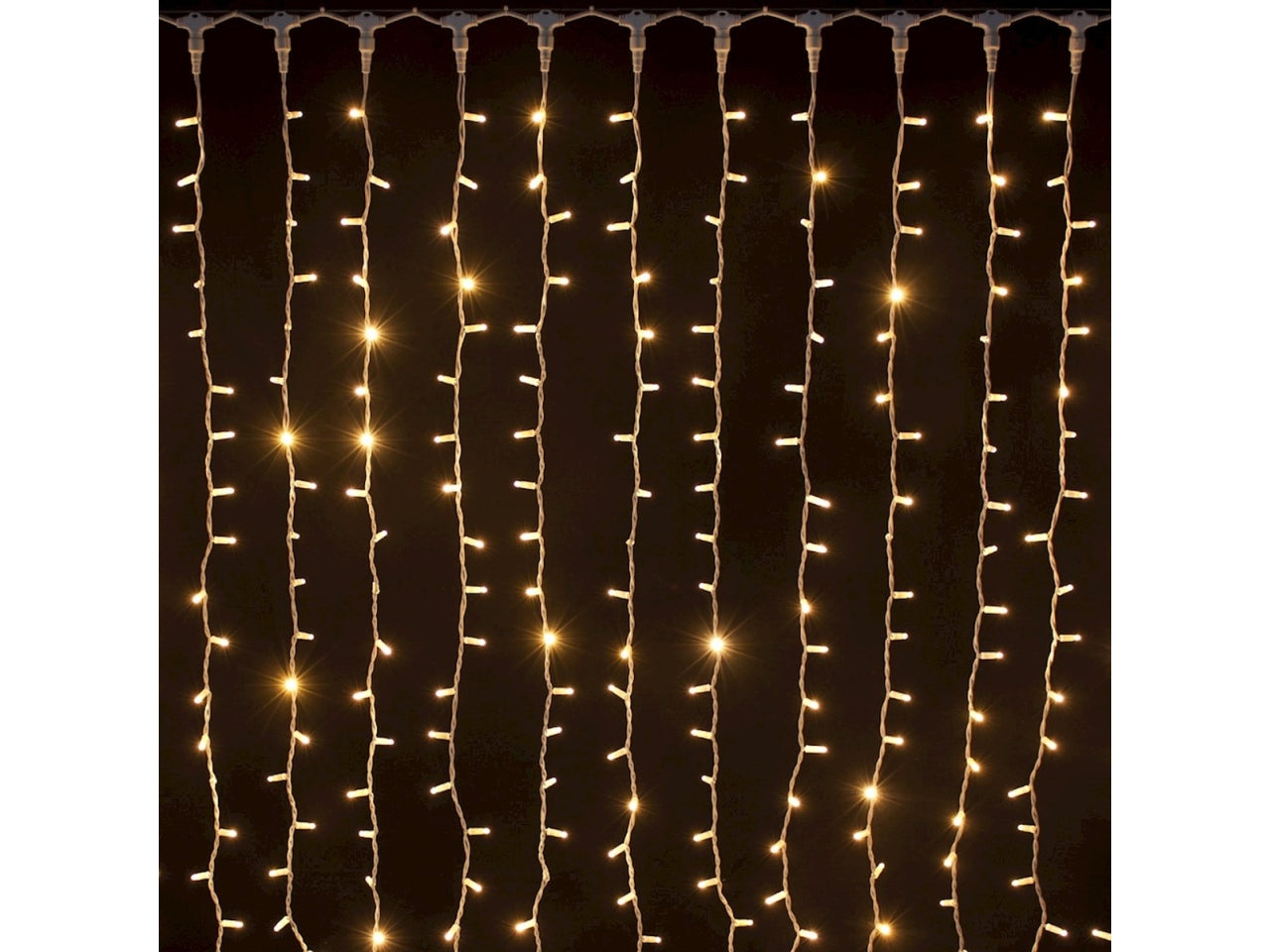 Tenda di luci bianco caldo fisso 2x1,5 m - XmasKing