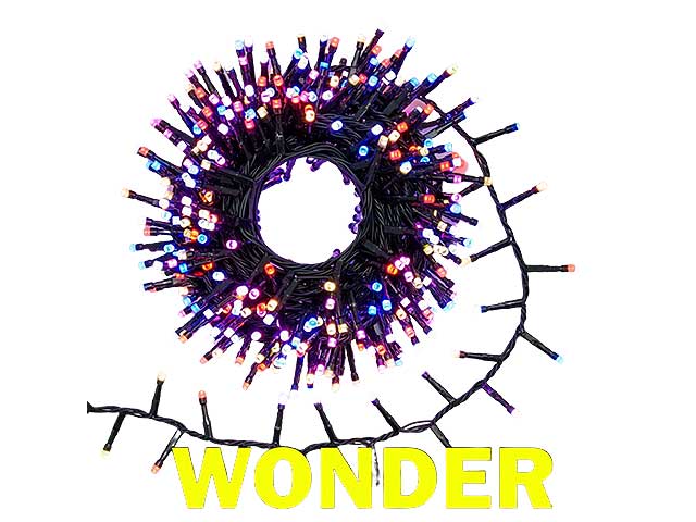 Catena luci 500led wonder multicolor 63778 $