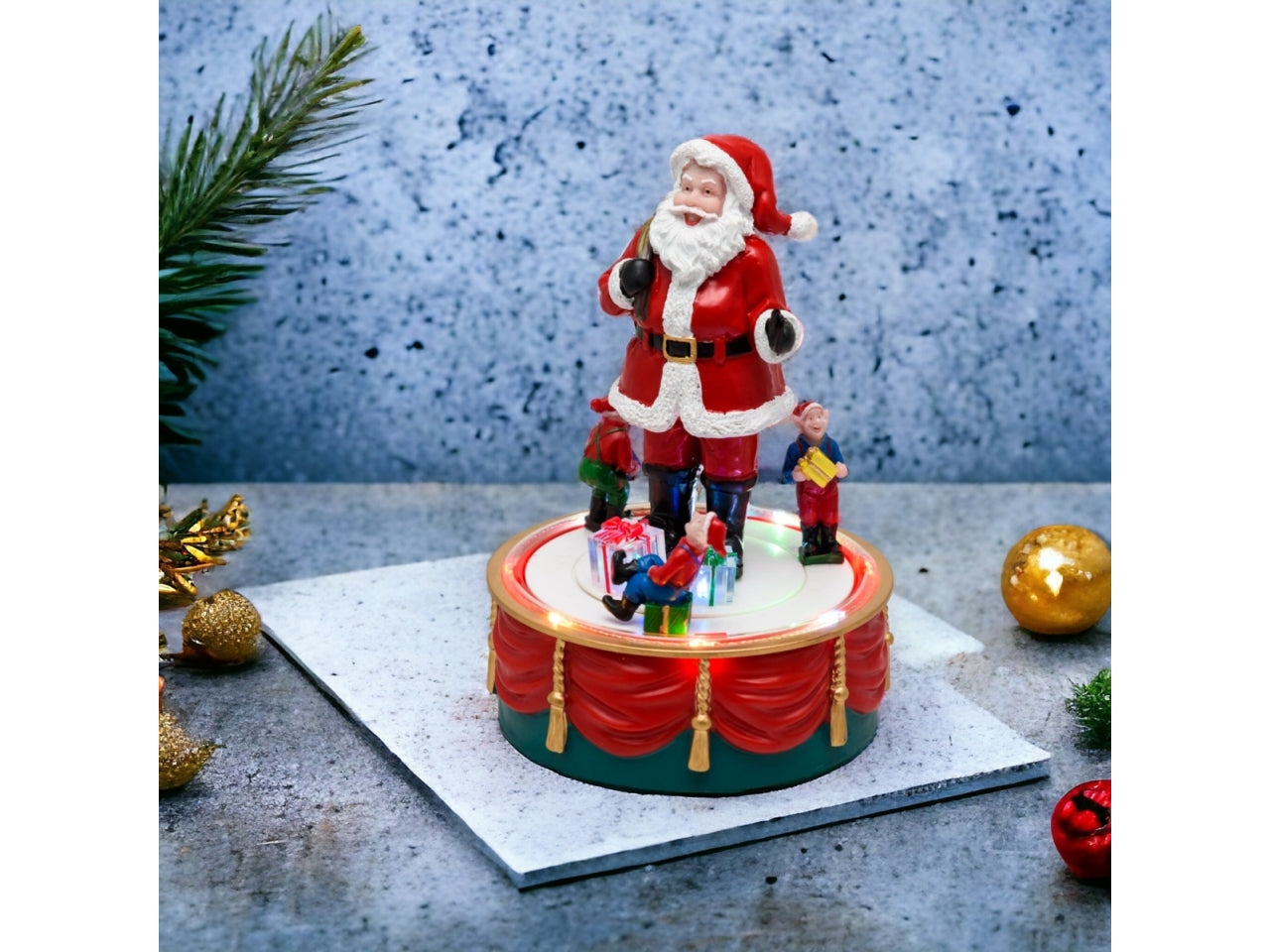 Villaggio babbo natale 13x13xh.20cm