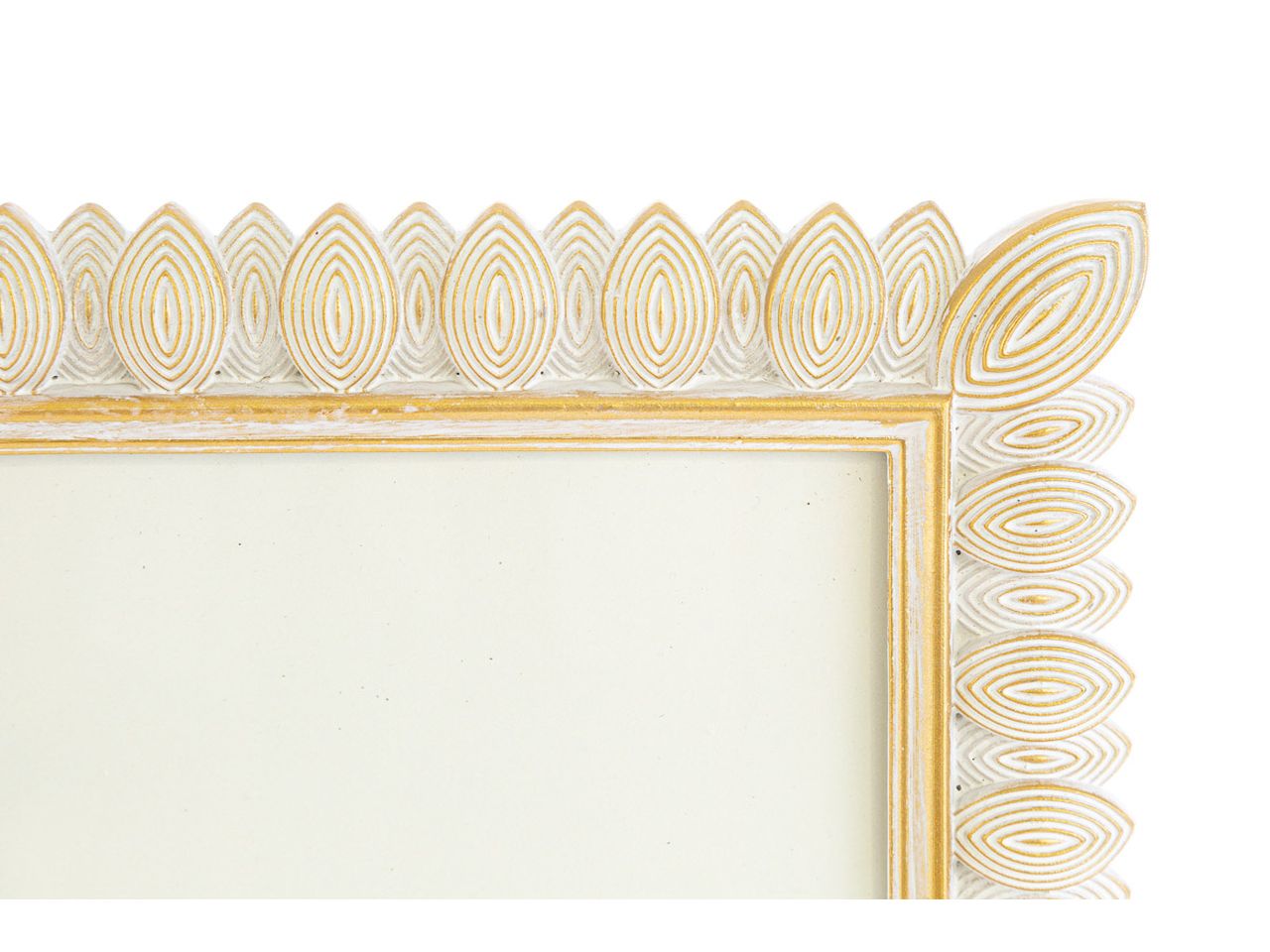 Porta foto in resina decorazione foglie interno misura 10x15cm - esterno misura 17x21,5cm