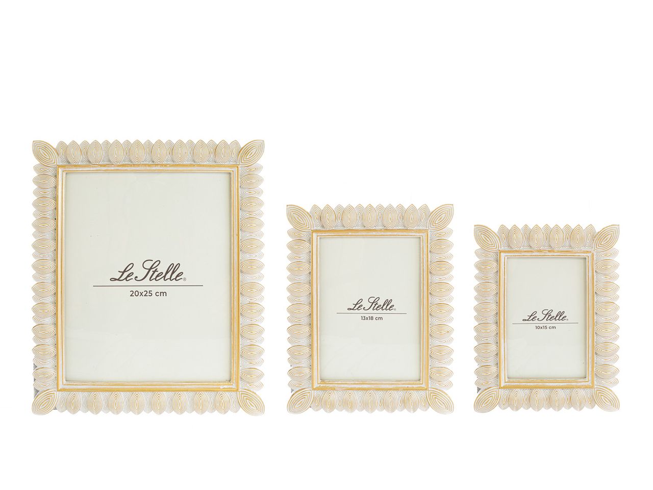 Porta foto in resina decorazione foglie interno misura 10x15cm - esterno misura 17x21,5cm