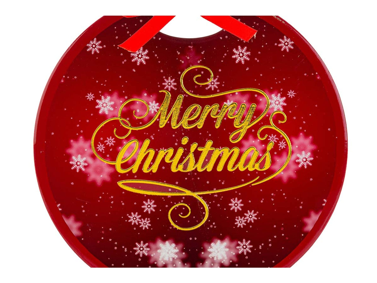 Sottopentola a forma di palla di natale in ceramica 2 colori assortiti con sughero antiscivolo 20x21 cm - Le Stelle