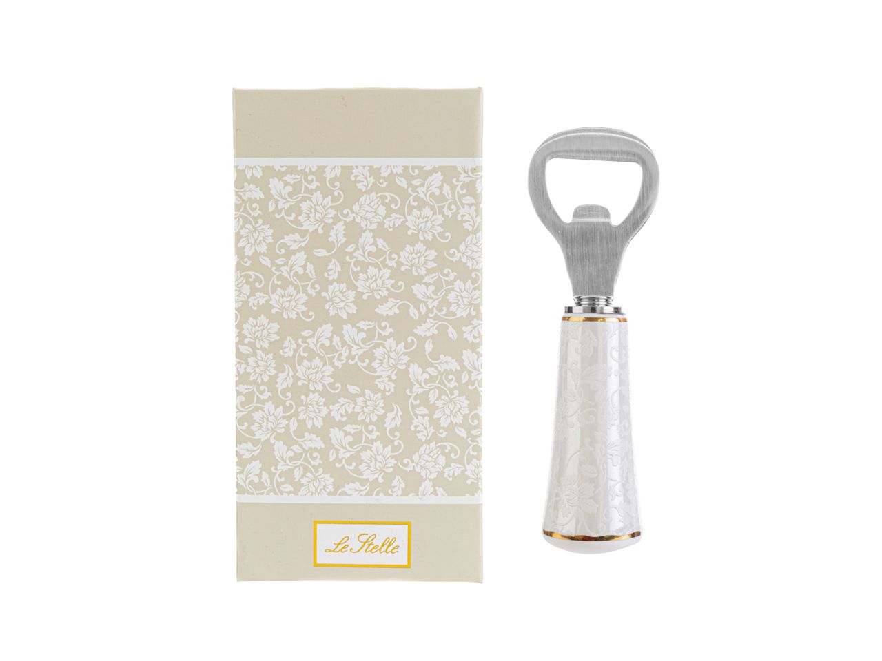 Apribottiglie white lady 12cm con astuccio