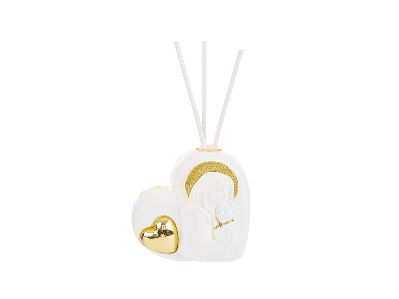 Porta profumo con led cuore maternita'