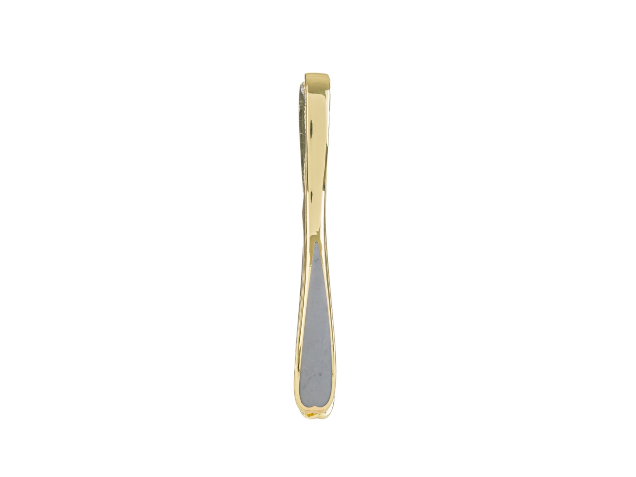 Schiaccianoci in metallo colore oro astuccio 16cm