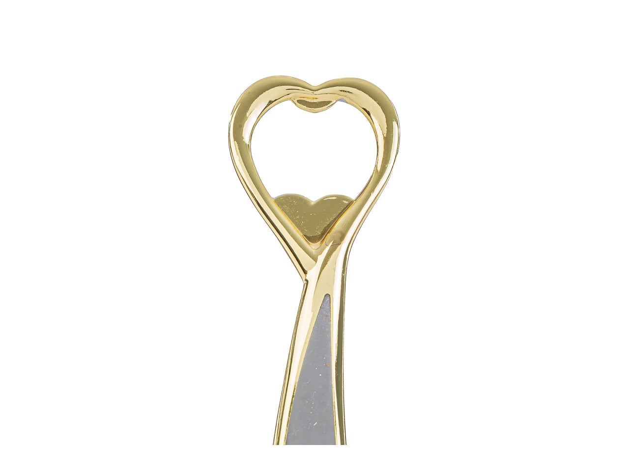 Apribottiglie in metallo colore oro astuccio 16cm