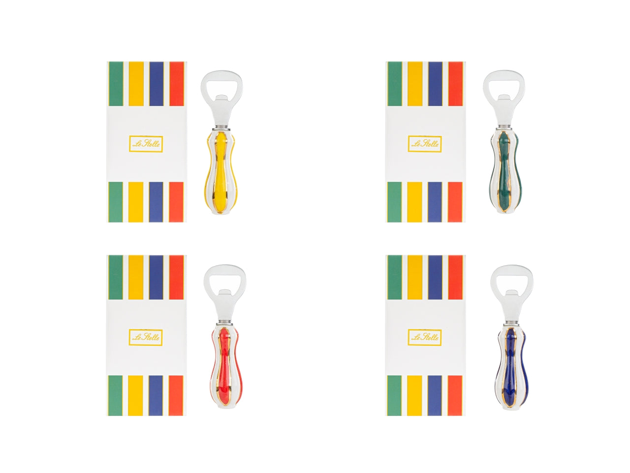 Apribottiglie circus in 4 assortimenti misura 12cm con astuccio