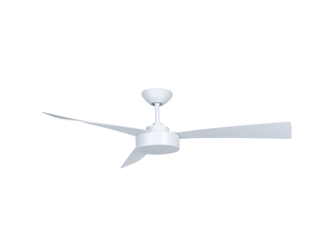 Ventilatore sospeso 65w con 3 pale d.122cm colore bianco