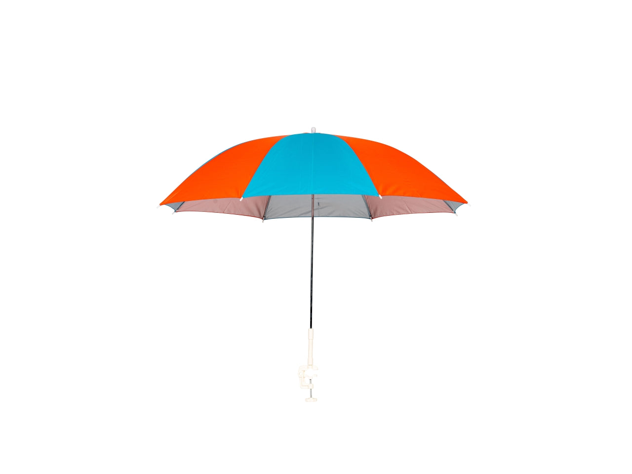 Ombrellino parasole con clip d.130cm 8 raggi in 3 assortimenti